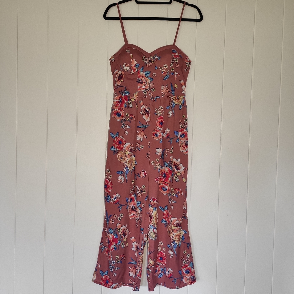 Band of Gypsies Floral Jumpsuit